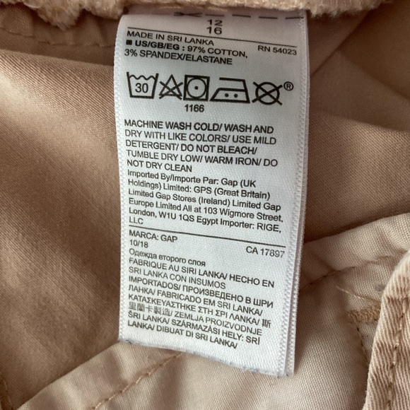 Womens Girl Friend Chino Pants Size 12 Pink - Picture 10 of 16